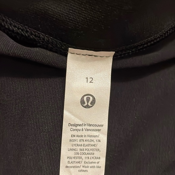 NWT Lululemon Define Jacket Luon Size 12 in Black - Picture 8 of 11